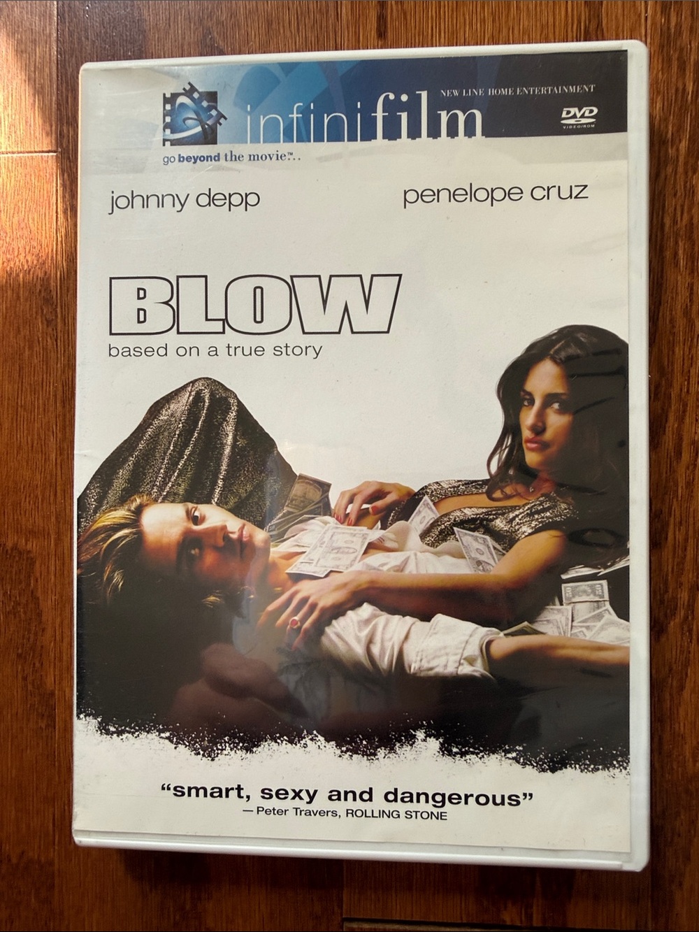 Blow Infinifilm DVD Johnny Depp Penélope Cruz 2001 Crime Drama